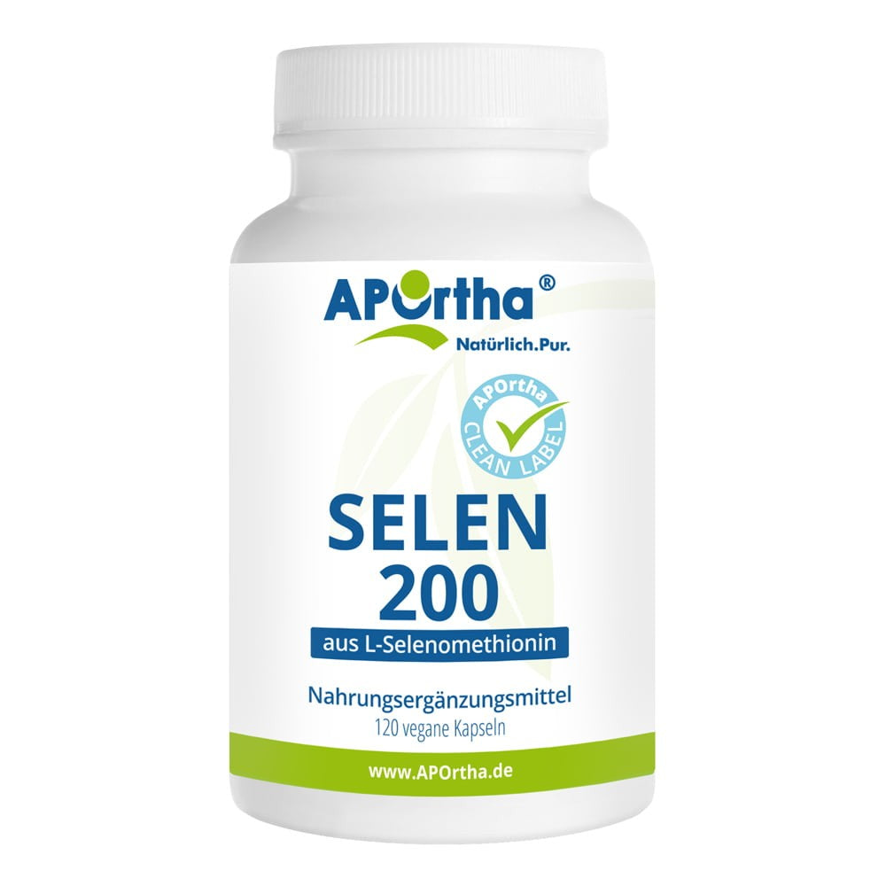 APOrtha SELEN 200 µg, 120 vegane Kapseln