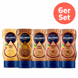 Callowfit Sweet Sauce 300ml, Variationpack 6 Stk.