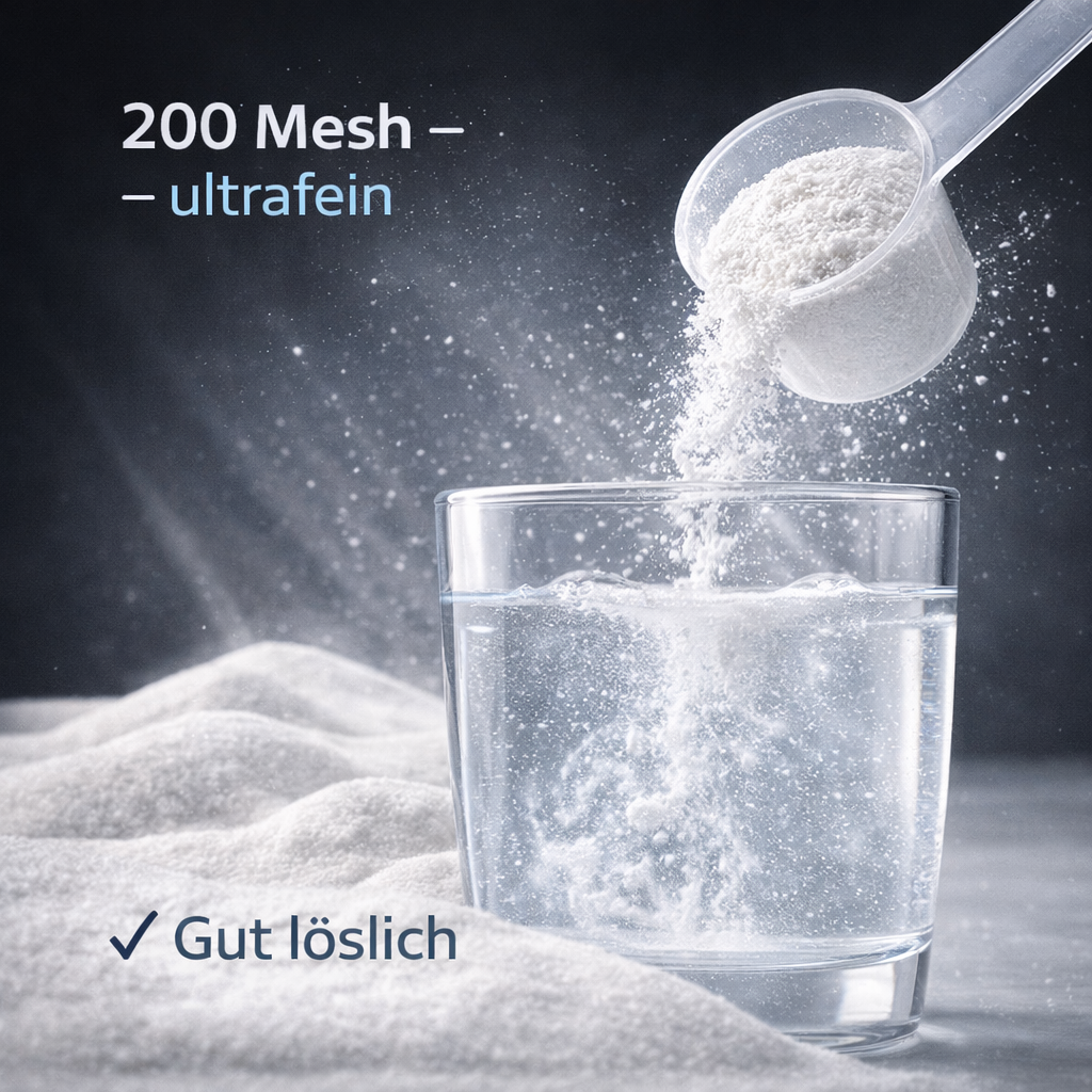 Mister-Fit Creatin Monohydrat ultrafein (200 Mesh), 500 g