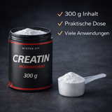 Mister-Fit Creatin Monohydrat ultrafein (200 Mesh), 300 g